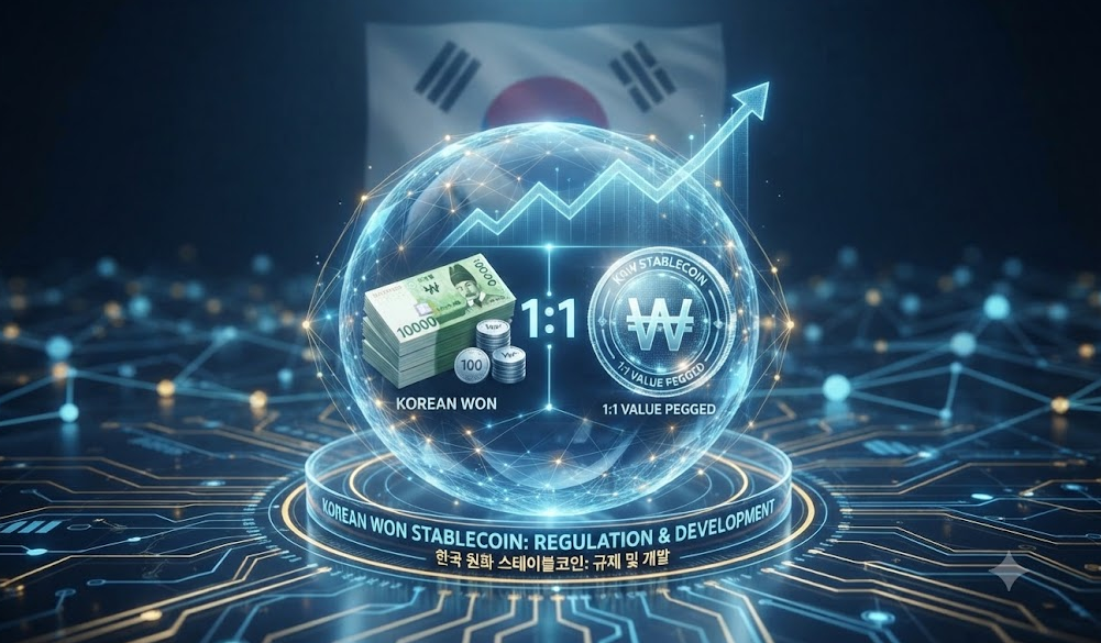 한국 원화 스테이블코인, 과연 도입될까? 발행 현황과 법적 규제 완벽 정리 2 "한국 원화 스테이블코인 1:1 가치 연동 구조"