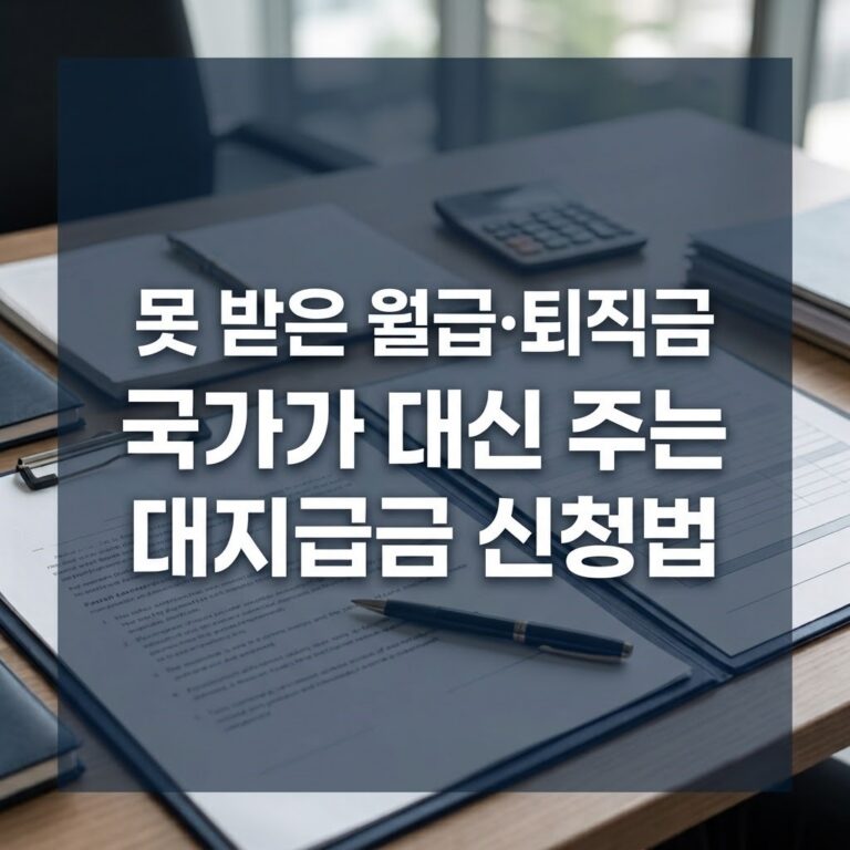 임금체불 대지급금 신청방법|간이대지급금 신청자격·지급조건·지급일 9 임금체불 대지급금 신청방법 및 간이대지급금 자격조건 안내 대표 이미지